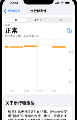 潭门镇iPhone手机维修如何在iPhone开启'步行稳定性通知'