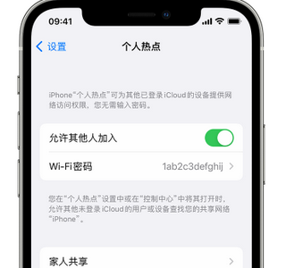 潭门镇apple服务站点分享iPhone上个人热点丢失了怎么办 